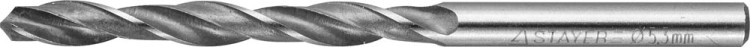 Сверло по металлу, быстрорежущая сталь Р6М5, STAYER "PROFI" 29602-086-5.3, DIN 338, d=5,3 мм,  ( 29602-086-5.3 )
