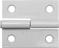 Петля дверная STAYER "MASTER" разъемная, цвет белый, левая, 50мм,  ( 37613-50-2L )