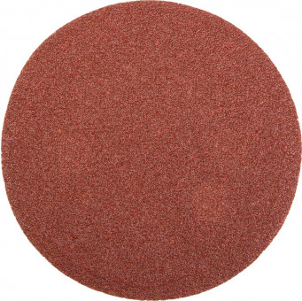 Круг шлифовальный универсальный STAYER "MASTER" из абразивной бумаги на велкро основе, без отверстий, Р40, 125мм, 5шт  ,  ( 35453-125-040 )