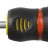 Отвертка STAYER "PROFESSIONAL" "PROTech", двухкомп рукоятка, намагниченная, Cr-Mo, PH1x38мм,  ( 25132-1-38_z02 )