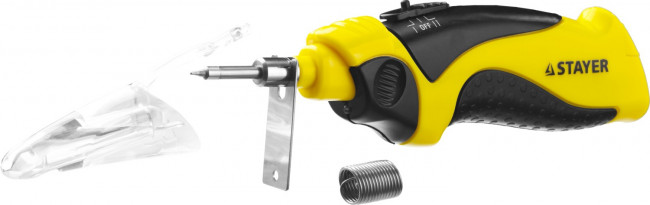 Паяльник STAYER "PROFESSIONAL" беспроводной, 4.5В, 8Вт,  ( 55409 )