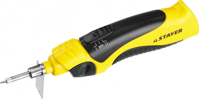Паяльник STAYER "PROFESSIONAL" беспроводной, 4.5В, 8Вт,  ( 55409 )