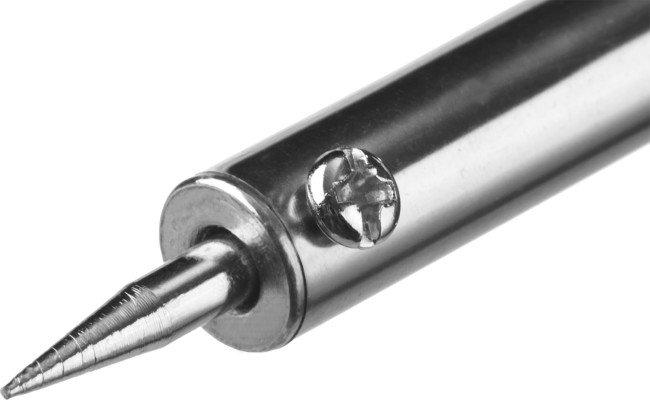 Паяльник STAYER "STANDARD" с пластмассовой рукояткой и долговечным жалом, 25 Вт, конус,  ( 55330-25 )