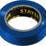 STAYER Protect-10 Изолента ПВХ, не поддерживает горение, 10м (0,13х15 мм), синяя ( 12291-B )
