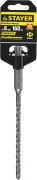 Бур STAYER "PROFESSIONAL" по бетону, хвостовик "SDS PLUS", 6x160мм,  ( 2930-160-06_z01 ) Бур STAYER "PROFESSIONAL" по бетону, хвостовик "SDS PLUS", 6x160мм,  ( 2930-160-06_z01 )