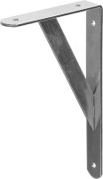 Уголок-кронштейн STAYER "MASTER", усиленный, 250х150х30х4мм, оцинкованный,  ( 37420-5 )