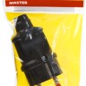 Вилка MAXElectro электрическая, 16А/220В, с заземлением, черная, STAYER,  ( 55160-B )