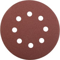 Круг STAYER "PROFI" из абразивной бумаги перфорированный, 125мм/ №120, 5шт,  ( 3580-125-120 )