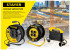 Удлинитель-шнур RC 315, 10 м, 3700 Вт, 1 гнездо, IP44, КГ 3х1,5 мм2, STAYER, ( 55026-10 )