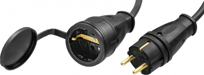 Удлинитель-шнур RC 315, 10 м, 3700 Вт, 1 гнездо, IP44, КГ 3х1,5 мм2, STAYER, ( 55026-10 ) Удлинитель-шнур RC 315, 10 м, 3700 Вт, 1 гнездо, IP44, КГ 3х1,5 мм2, STAYER, ( 55026-10 )