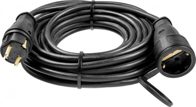 Удлинитель-шнур RC 315, 10 м, 3700 Вт, 1 гнездо, IP44, КГ 3х1,5 мм2, STAYER, ( 55026-10 ) Удлинитель-шнур RC 315, 10 м, 3700 Вт, 1 гнездо, IP44, КГ 3х1,5 мм2, STAYER, ( 55026-10 )