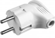 Вилка MAXElectro электрическая, 16А/220В, угловая, с заземлением, белая, STAYER, ( 55161-W ) Вилка MAXElectro электрическая, 16А/220В, угловая, с заземлением, белая, STAYER, ( 55161-W )