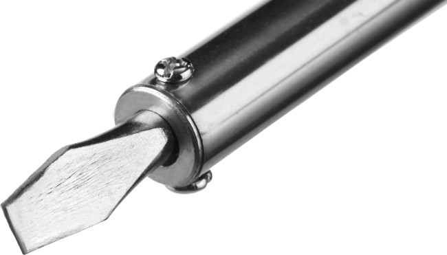 Паяльник STAYER "STANDARD" с пластмассовой рукояткой и долговечным жалом, 80 Вт, клин,  ( 55330-80 )