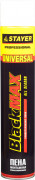 Пена "BlackMAX" монтажная, адаптерная, всесезонная, 750мл, STAYER,  ( 41133 )