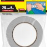 Двухсторонняя клейкая лента на вспененной основе, STAYER Professional 12231-25-05, белая, 25мм х 5м,  ( 12231-25-05 )