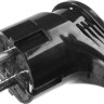 Вилка MAXElectro электрическая, 16А/220В, угловая, с заземлением, черная, STAYER,  ( 55161-B )