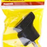 Вилка MAXElectro электрическая, 16А/220В, угловая, с заземлением, черная, STAYER,  ( 55161-B )