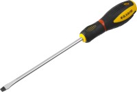 Отвертка STAYER "PROFI" "PROTech", двухкомп рукоятка, намагниченная, Cr-Mo, SL6,0x150мм  ,  ( 25131-06-15_z02 )