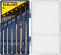 Отвертки часовые для особоточных работ 6 предм., STAYER,  ( 2560-H6_z01 )