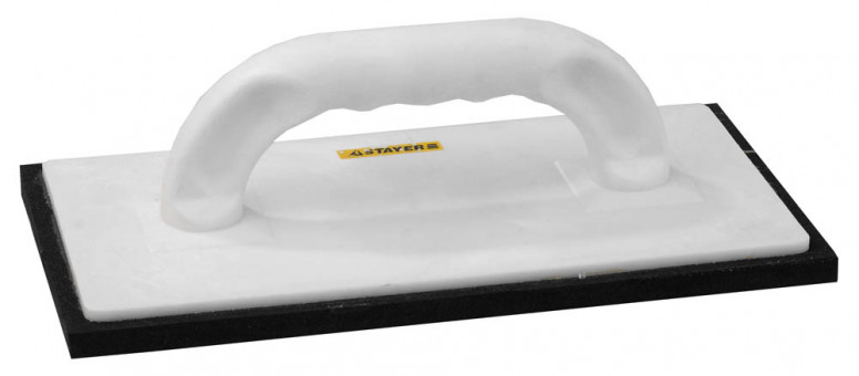 Доска терочная STAYER пластмассовая с резиновым покрытием 10мм, 140х280мм,  ( 0815-1 )