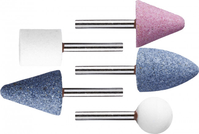 Набор STAYER "MASTER": Абразивные минишарошки-насадки для гравера и дрели, хвостовик d 3,2мм, 5 предм.,  ( 2988-H5 ) Набор STAYER "MASTER": Абразивные минишарошки-насадки для гравера и дрели, хвостовик d 3,2мм, 5 предм.,  ( 2988-H5 )