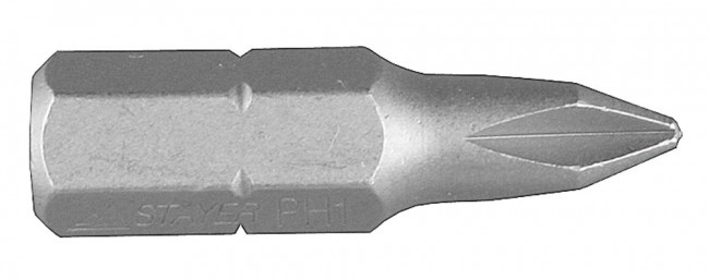 Биты STAYER "PROFI", хвостовик C 1/4", PH №3, 25мм, 1000 шт ,  ( 26201-3-25-1000 ) Биты STAYER "PROFI", хвостовик C 1/4", PH №3, 25мм, 1000 шт ,  ( 26201-3-25-1000 )