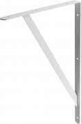 Уголок-кронштейн STAYER "MASTER", усиленный, 500х330х30х4мм, белый,  ( 37424-1 )