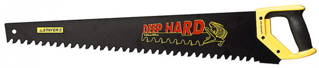 Ножовка по пенобетону (пила) "Beton Cut" 700 мм, шаг 20 мм, 17 твердосплавных резцов, STAYER,  ( 2-15097 ) Ножовка по пенобетону (пила) "Beton Cut" 700 мм, шаг 20 мм, 17 твердосплавных резцов, STAYER,  ( 2-15097 )