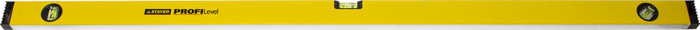 Уровень STAYER "PROFI" "PROFILevel" коробчатый усиленный, фрезерованный, 3 противоударных ампулы, 120см,  ( 3466-120 )