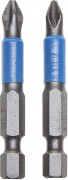 Биты STAYER "PROFI", хвостовик E 1/4", PH №2, 50мм, 2 шт,  ( 26203-2-50-02 ) Биты STAYER "PROFI", хвостовик E 1/4", PH №2, 50мм, 2 шт,  ( 26203-2-50-02 )