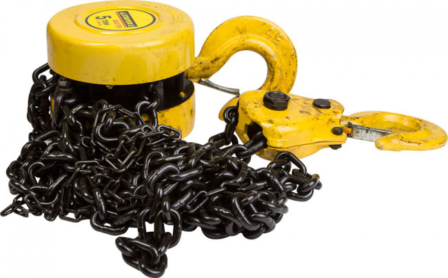 Таль цепная STAYER "MASTER" шестеренная, 5т / 3м ,  ( 4308-5 )