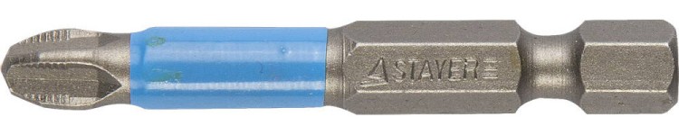 Биты STAYER "PROFI", хвостовик E 1/4", PH №3, 50мм, 2 шт,  ( 26203-3-50-02 )