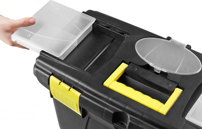 Ящик для инструмента "VEGA-12" пластиковый, STAYER,  ( 38105-13_z03 ) Ящик для инструмента "VEGA-12" пластиковый, STAYER,  ( 38105-13_z03 )