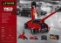 Домкрат гидравлический подкатной "RED FORCE", 2т, 125-320мм, STAYER 43152-2,  ( 43152-2 )