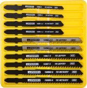 Набор STAYER "PROFI" Пилки "МАСТЕР №3" для эл/лобзика, по дереву, мет. и пластику, EU-хвост.,10шт  ,  ( 15981-H10-3 ) Набор STAYER "PROFI" Пилки "МАСТЕР №3" для эл/лобзика, по дереву, мет. и пластику, EU-хвост.,10шт  ,  ( 15981-H10-3 )