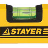 Уровень STAYER "PROFI" "PROFILevel" коробчатый усиленный, фрезерованный, 3 противоударных ампулы, 40см,  ( 3466-040 )