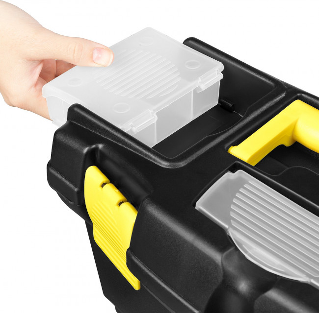Ящик для инструмента "VEGA-19" пластиковый, STAYER,  ( 38105-18_z03 ) Ящик для инструмента "VEGA-19" пластиковый, STAYER,  ( 38105-18_z03 )
