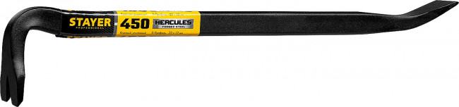 Лом-гвоздодер "HERCULES", 450 мм, 22х12 мм, кованый усиленный, STAYER ( 21643-45 )