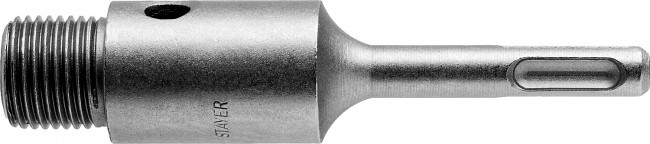 Державка ProHAMMER для коронок по бетону, хвостовик SDS-Plus, L=120 мм, M22, коническая посадка сверла, STAYER, ( 29191_z01 ) Державка ProHAMMER для коронок по бетону, хвостовик SDS-Plus, L=120 мм, M22, коническая посадка сверла, STAYER, ( 29191_z01 )