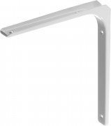 Уголок-кронштейн STAYER "MASTER", 250х300х1,4мм, белый,  ( 37413-1 )