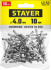 Алюминиевые заклепки Color-FIX, 4.0 х 10 мм, RAL 9003 белый, 50 шт., STAYER Professional ( 3125-40-9003 )