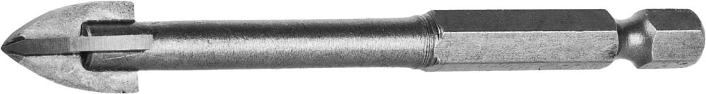 Сверло по кафелю, керамике, стеклу, с четырьмя режущими лезвиями, шестигранный хвостовик, 10 мм, STAYER "PROFESSIONAL" 2985-10, ( 2985-10_z01 ) Сверло по кафелю, керамике, стеклу, с четырьмя режущими лезвиями, шестигранный хвостовик, 10 мм, STAYER "PROFESSIONAL" 2985-10, ( 2985-10_z01 )