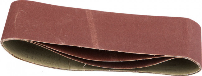 Лента STAYER "MASTER" шлифовальная универсальная бесконечная на тканевой основе, для ЛШМ, P120, 100х610мм, 3шт,  ( 35443-120 )