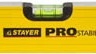 Уровень STAYER "PROFI" PROSTABIL профессион коробчатый, усилен, 2 фрезер поверх, 3 ампулы (1 поворотная), ручки, 120 см,  ( 3471-120_z01 )
