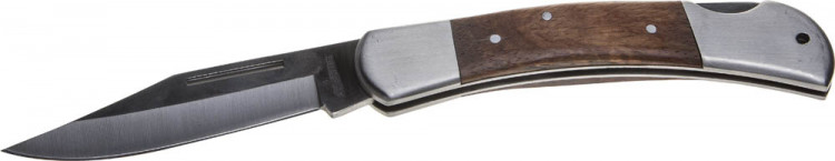 Нож STAYER складной с деревянными вставками, большой,  ( 47620-2_z01 )