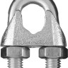 Зажим троса DIN 741, 5мм, 100 шт, оцинкованный, STAYER,  ( 30535-05 )