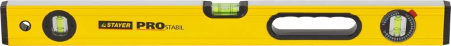 Уровень STAYER "PROFI" PROSTABIL профессион коробчатый, усилен, 2 фрезер поверх, 3 ампулы (1 поворотная), ручки, 60 см ,  ( 3471-060_z01 ) Уровень STAYER "PROFI" PROSTABIL профессион коробчатый, усилен, 2 фрезер поверх, 3 ампулы (1 поворотная), ручки, 60 см ,  ( 3471-060_z01 )