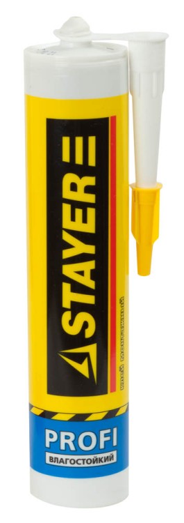 Клей монтажный STAYER Professional, влагостойкий, 280мл,  ( 41325 )