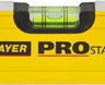 Уровень STAYER "PROFI" PROSTABIL профессион коробчатый, усилен, 2 фрезер поверхн, 3 ампулы (1 поворотная), ручки, 80 см,  ( 3471-080_z01 )