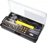 Прибор для выжигания STAYER "PROFESSIONAL", 3в1, с набором насадок 20шт, ( 45227 ) Прибор для выжигания STAYER "PROFESSIONAL", 3в1, с набором насадок 20шт, ( 45227 )